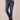 Petite Indigo High Rise "Ab"solution Straight Leg Denim Jeans