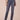 Indigo Denim Absolution High Rise Sweetheart Shaped Back Yoke Whiskering Fading Tall Straight Leg Jean