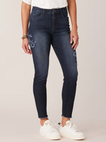 Democracy Jeans Seamless Ankle Skimmer Raw Hem Mid Rise Skinny Size 16 -  $36 - From Milleahs
