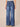 Blue Indigo Denim Absolution Skyrise Repreve Double Side Seam Wide Leg Tall Jean