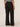 Black "Ab"leisure High Rise Patch Pocket Wide Leg Utility Pant