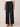 Black "Ab"leisure High Rise Patch Pocket Utility Wide Leg Pant