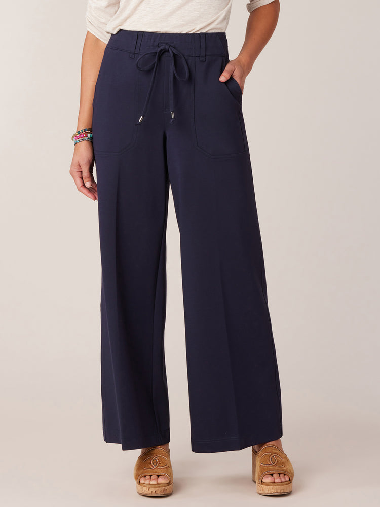 Q605 The New Loose City Leisure Wide Leg Pants Loose a Large Size