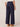 Navy Ableisure High Rise Patch Pocket Self Tie Utility Wide Leg Petite Pant