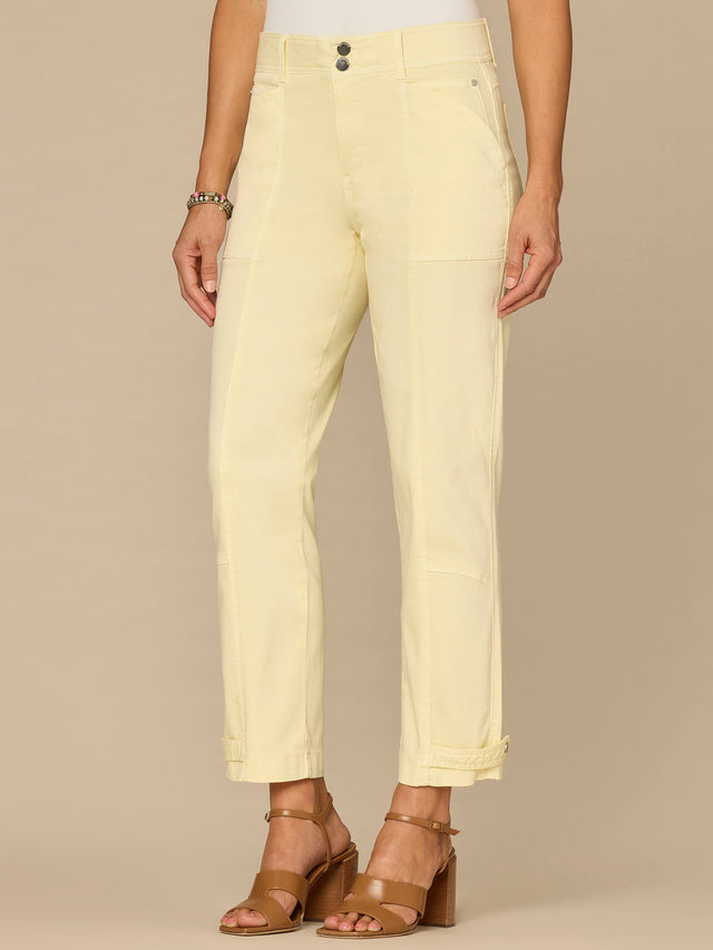 Photo inspiration: Visual Reference: Ab Solution High Rise Tapered Utility Pant With Snap Hem