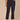 Ultra Navy "Ab"solution High Rise Tapered Utility Snap Hem Petite Pant