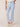 Light Blue Denim Absolution Repreve High Rise Cropped Itty Bitty Boot Flare Embroidered Dye Cut Scallop Edge Hem Jeans
