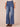 Mid Blue Denim Absolution Skyrise Tulip Hem Wide Leg Jean