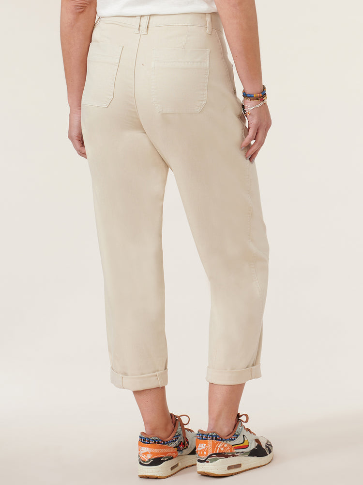 
            
                Load image into Gallery viewer, Birch &amp;quot;Ab&amp;quot;solution Skyrise Pleat Front Tapered Utility Pants
            
        