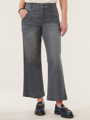 HIGH WAISTED COLORED SUPER-STRETCH JEANS SKY - LOVER BRAND FASHION