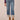 Mid Blue Artisanal Denim Absolution High Rise Round Up Reverse Fixed Self Panel Boyfriend Jean