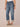 Mid Blue Artisanal Denim Absolution High Rise Round Up Reverse Fixed Self Panel Boyfriend Jean