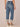 Mid Blue Artisanal Denim Absolution High Rise Round Up Reverse Fixed Self Panel Boyfriend Jean