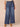 Blue Denim Absolution Skyrise Tulip Hem Angled Dart Seam Tall Wide Leg Jean