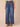 Blue Denim Absolution Skyrise Tulip Hem Angled Dart Seam Tall Wide Leg Jean