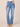 Mid Blue Denim Absolution Mid-Rise Double Side Seam Angled Pocket Detail Fading Whiskering Itty Bitty Boot Jean