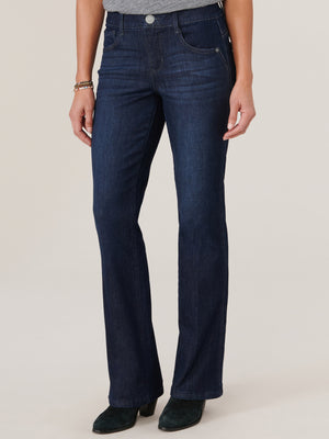 Lindsay Front Seam Bootcut Jeans