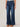 Indigo Denim Absolution High Rise Cargo Wide Leg Petite Jeans