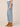 Light Blue Artisanal Denim Absolution High Rise Side Panel Roll Cuff Uneven Yoke Taper Straight Leg Jean