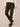 Duffel Green Absolution High Rise Embroidered Cascading D Back Pocket Clean Finish Fray Hem Slim Straight Pant