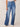 Mid Blue Absolution Skyrise Cargo Flap Pocket Uneven Yoke Wide Leg Jean