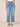 Mid Blue Vintage Denim Absolution Skyrise Relaxed Straight Leg Deep V Intersecting Yoke Jean