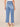 Mid Blue Vintage Denim Absolution Skyrise Relaxed Straight Leg Deep V Intersecting Yoke Jean