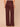 Oxblood Absolution Skyrise Round Up Yoke Double Side Seam Wide Leg Pant
