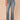Mid Blue Artisanal Denim Absolution Skyrise Uneven Yoke Seaming Whiskering Fading Clean Finish Step Hem Barely Boot Jean