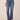 Indigo Artisanal Denim Absolution Skyrise Splicing Distress Whiskering Cropped Clean Finish Step Hem Uneven Yoke Barely Boot Jeans