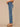 Mid Blue Artisanal Denim Absolution Skyrise Broken V-Yoke Clean Finish Step Hem Petite Barely Boot Jeans