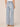 Light Blue Denim Absolution High Rise Distress Fading Whiskering Detail Wide Leg Petite Jean