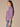 Purple Juice Multi Three Quarter Dolman Sleeve Rolled Turtleneck Split Back Placement Pointelle Stitch Shirttail Hem Speckled Yarn Sweater