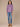 Purple Juice Multi Three Quarter Dolman Sleeve Rolled Turtleneck Split Back Placement Pointelle Stitch Shirttail Hem Speckled Yarn Sweater