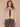 Heather Oatmeal Multi Long Cuffed Sleeve Open Front Hook Closure Patch Pockets Placement Fair Isle Design Sweater Cardigan