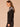 Heather Charcoal Multi Long Blouson Sleeve High Round Neck Fair Isle Argyle Banded Hem Sweater Top
