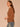 Saddle Three Quarter Bell Puff Sleeve Round Neck Scallop Edge Variegated Stitch Mix Flounce Hem Slightly Sheer Petite Sweater Top
