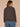 Heather Charcoal Long Drop Shoulder Sleeve Round Neck Skiing Doggie Embroidery Shirttail Hem Jacquard Sweater