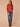 Pumpkin Spice Heather Grey Long Sleeve Round Neck Self Tie Textured Stripes Straight Hem Sweater Top