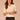 Ecru Above Elbow Banded Sleeve Scallop Edge V-Neck Paisley Jacquard Texture Scallop Banded Hem Slightly Sheer Sweater Top
