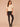 Ecru Above Elbow Banded Sleeve Scallop Edge V-Neck Paisley Jacquard Texture Scallop Banded Hem Slightly Sheer Petite Sweater Top
