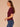 Plum Above Elbow Banded Sleeve Scallop Edge V-Neck Paisley Jacquard Texture Scallop Banded Hem Slightly Sheer Sweater Top
