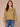 Ginger Cider Ivory Long Dolman Blouson Drop Shoulder Sleeve Overlap High V-Neck Contrast Blanket Stitch Embroidery Detail Petite Sweater