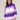 Mulberry Ombre Multi Long Drop Shoulder Sleeve Turtle Neck Ombre Stripe Metallic Tipping Sweater