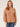 Nutmeg Long Blouson Sleeve Mock Neck Whip Stitch Detail Sweater