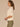 Ecru Short Dolman Sleeve Round Neck Open Stitch Placement Palm Tree Embroidery Banded Hem Sweater Top