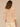 Natural Roasted Carrot Multi Three Quarter Puff Bell Sleeve Round Neck Space Dye Pointelle Mix Straight Hem Open Work Petite Sweater Top