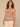 Horizon Blue Dusty Papaya Multi Sleeveless V-Neck Seaming Wavy Stripe Stitch Mix Scallop Trim Straight Hem Petite Sweater Tank Top