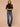 Black Elbow Cuff Sleeve Turtle Neck Cable Stitch Mix Sweater