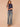 Midnight Sapphire Elbow Cuff Sleeve Turtle Neck Cable Stitch Mix Sweater